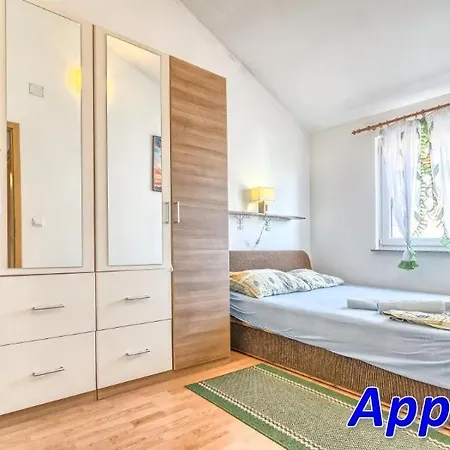 In With Sea View, Terrace, Air Conditioning, Wi-fi Apartment Medulin
